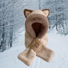 Sciarpa con cappuccio da