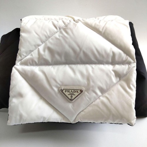 Prada sciarpa piumino nylon - prada,