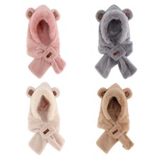 Sciarpa con cappuccio da