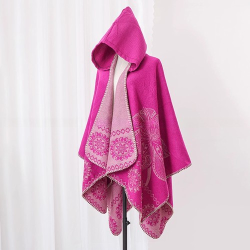 Cappa con cappuccio oversize - con,