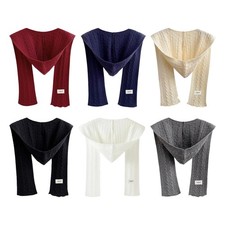 Sciarpa con cappuccio in