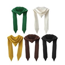 Sciarpa con cappuccio per